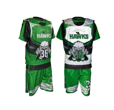 Personalizado reversível sem pedido logotipo personalizado sublimação impressão malha prática masculino juventude lacrosse pinnies uniforme conjunto jérsei lacrosse wear