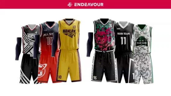 Uniforme personalizado de beisebol personalizado, camisas de basquete, roupas esportivas para vendas
